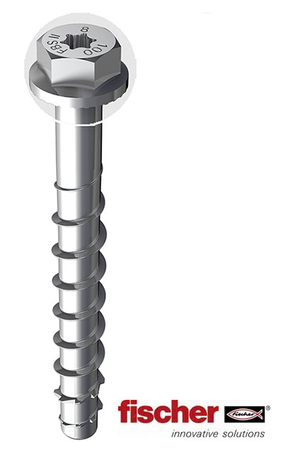 Fischer FBS II Ultracut Concrete Screw 10 x 100mm x 50 Quantity