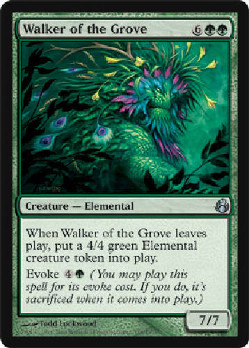 WALKER OF THE GROVE FOIL Morningtide MTG Magic the Gathering Cards DJMagic