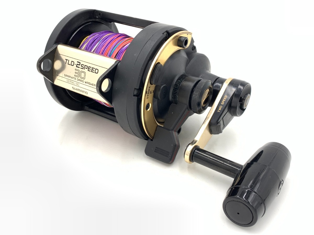 Shimano TLD 2SPEED 30 Reel Lever Drag Big Game Trolling Deep sea