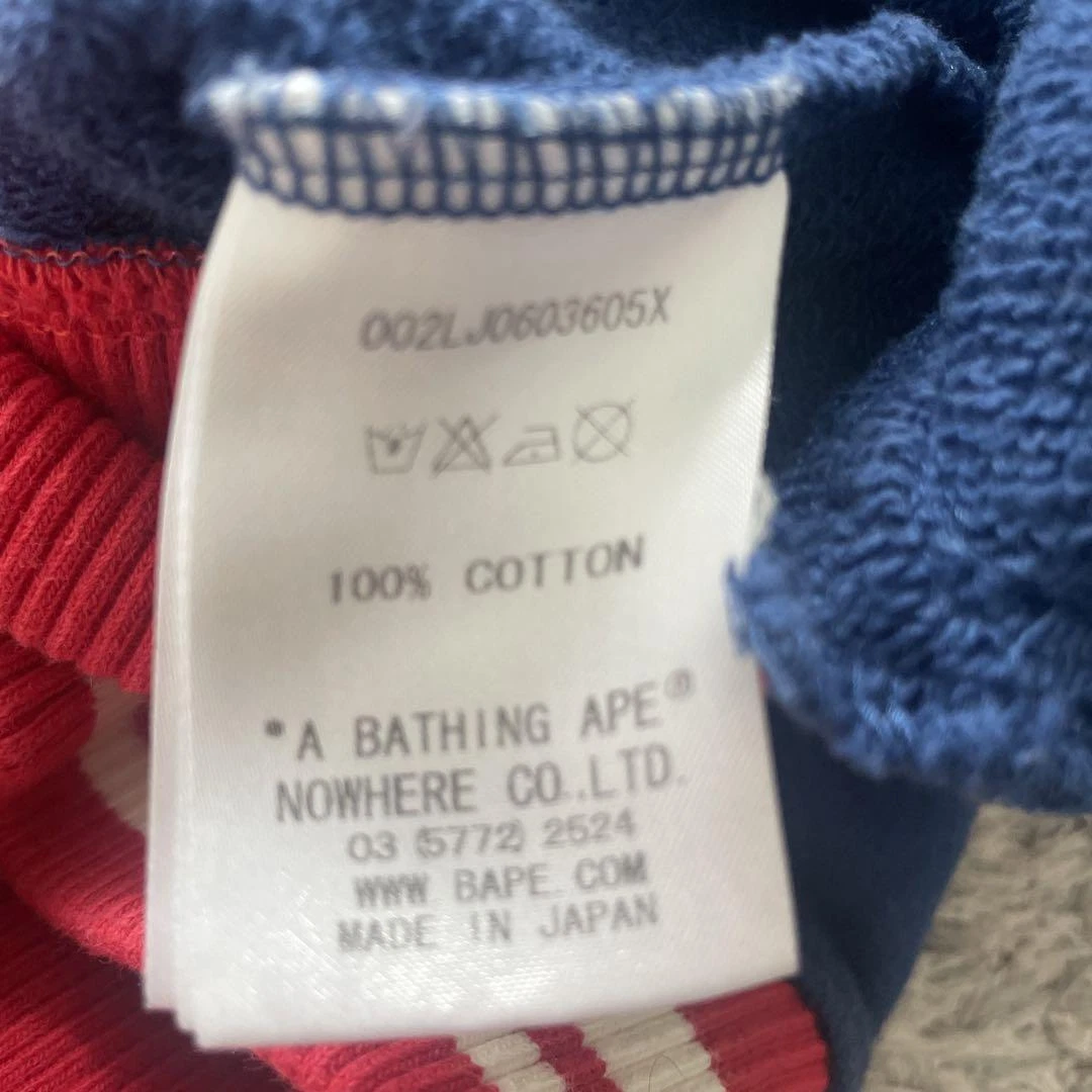 A BATHING APE (BAPE) Giacca stadio BAPE KIDS A Bathing Ape taglia 140 cm dal Giappone [Ottima] 2503TY