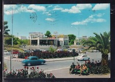 Cartolina Trani Lido di Colonna Piazzale Caffè Angelito Pizzeria da Felice R420