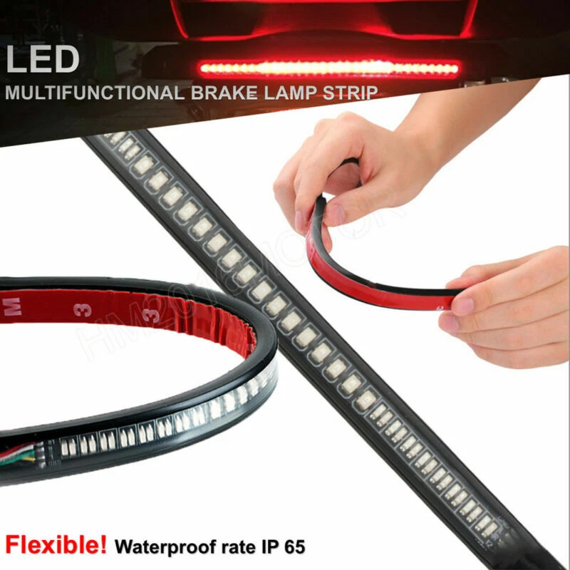 Tira de luces traseras 4x 48 LED para Honda CBR600 F2 F3 F4I 600RR 900RR 1000RR Foto 4 de 4