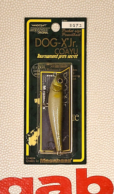 WOW! Megabass 2001 DOG-X Jr COAYU ''SG AYU'' Color NIB   FREE SHIP