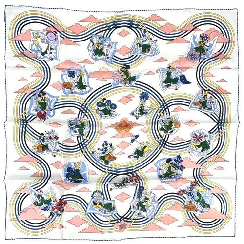 Hermes Twilly Silk Scarf Set 2pc 2025SS New with Tags Authentic
