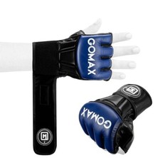 GOMAX MMA Gloves XL Half-Finger Boxing Fight Gloves Sparring Mitts kickboxing