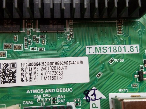 ⭐️⭐️⭐️⭐️⭐️ TV Main Video Board Mainboard/ Power Supply 210723 - Picture 2 of 5