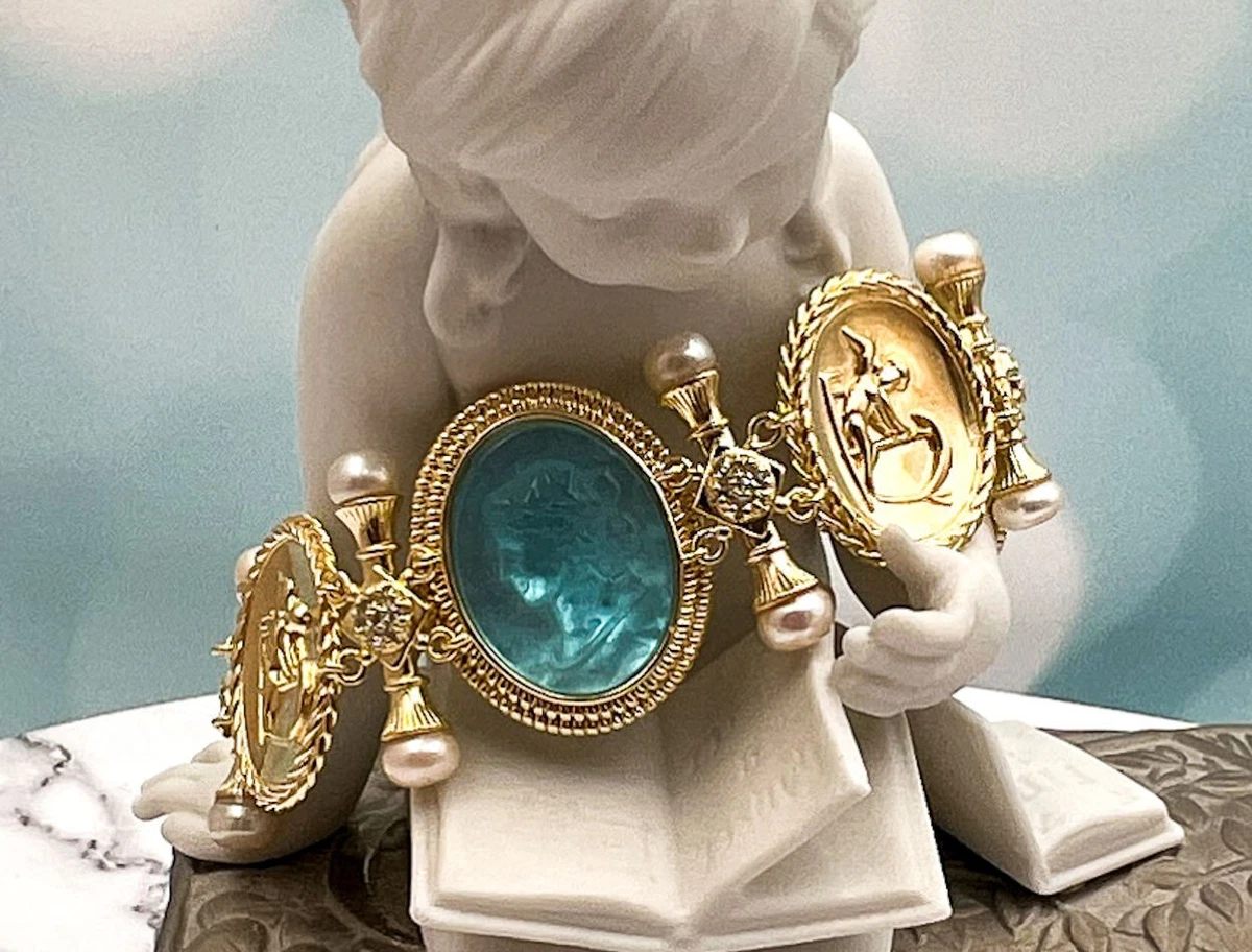 Cameo bracelet ebay sale