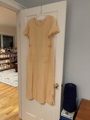 chinese dress ladies Cotton Candy La Linen Strapless Maxi Dress Butter / L main image 0