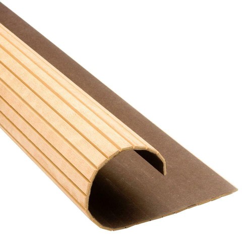 Pole-Wrap Basement Column Cover 96&amp;amp;#034; x 12&amp;amp;#034; Oak