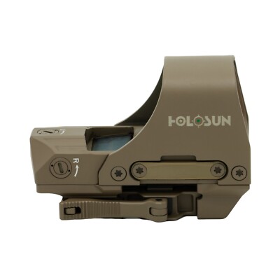 Holosun HS510C-GR FDE Green Multi-Reticle Aluminum Open Reflex