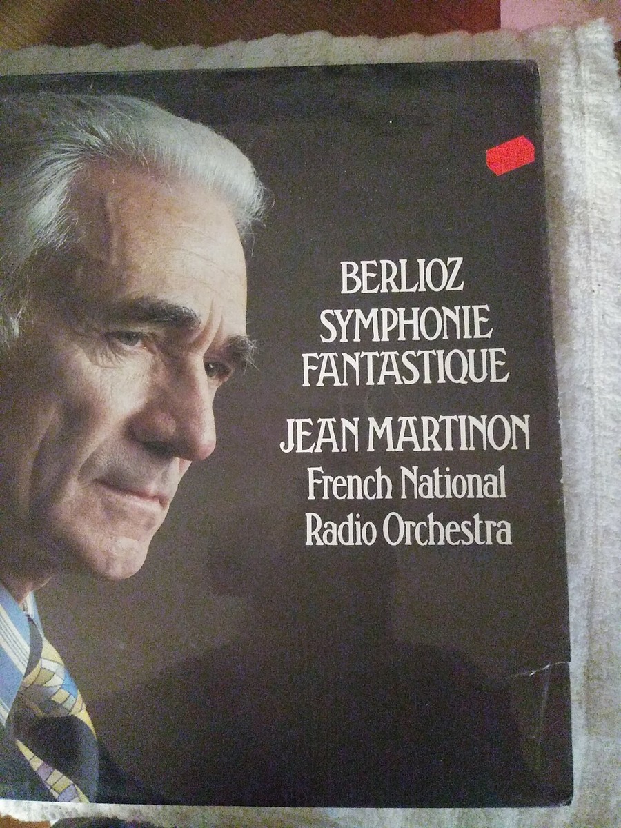 BERLIOZ Symphony Fantastique JEAN MARTINON EMI HMV ASD 3263