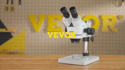 VEVOR Microscope Stéréo 3.5X-90X Simul Focal Trinoculaire Zoom 360 - Foto 5