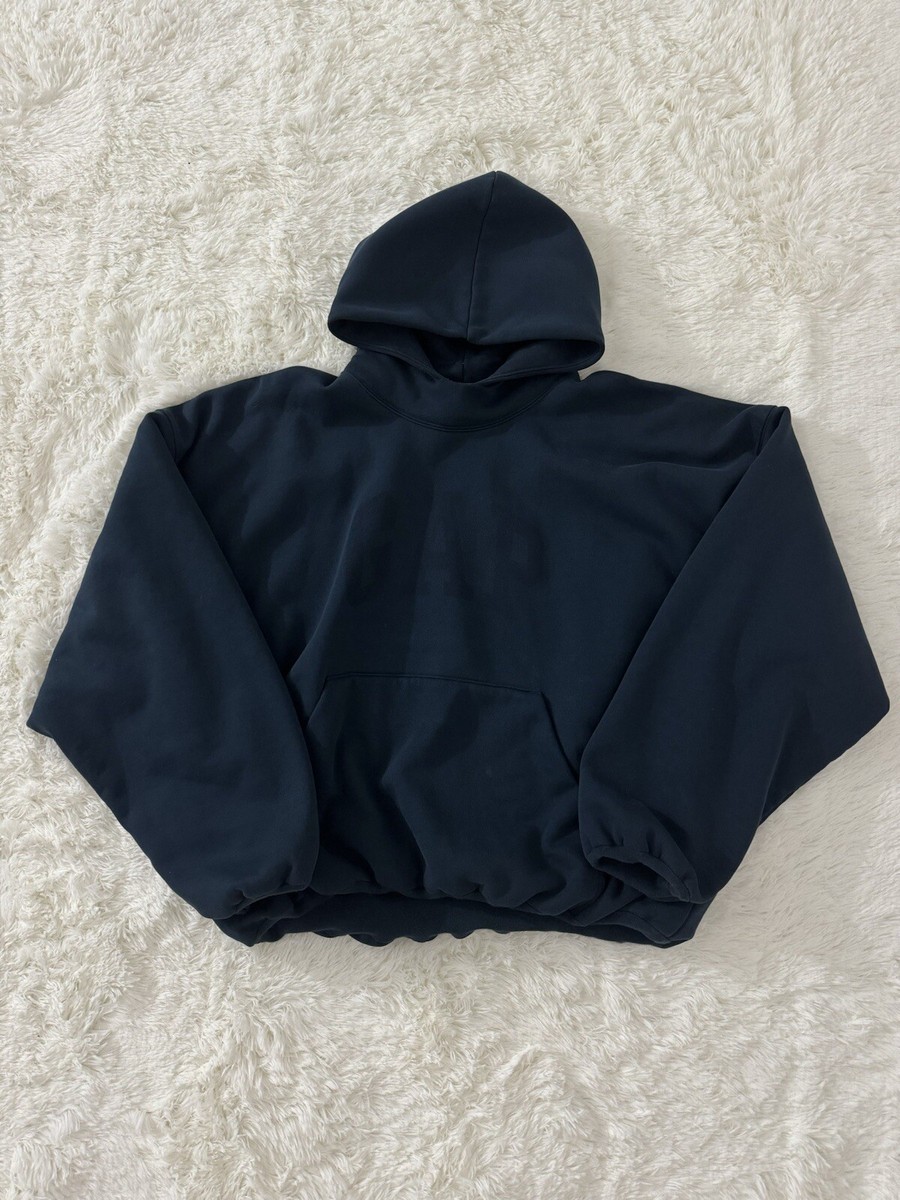 Yeezy Gap Engineered by Balenciaga Dove Hoodie Washed Blue Yeezy Gap Engineered by Balenciaga Dove Hoodie Washed Blue