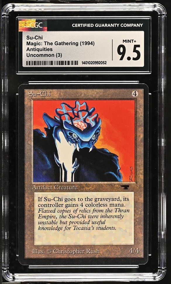 MINT Su-Chi MTG Antiquities Set 1994 CGC Graded Magic Card bgs psa