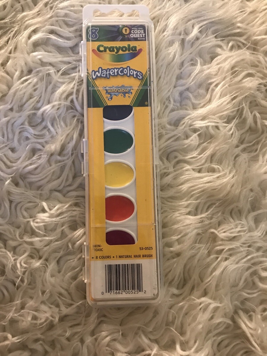 その他 63 Crayola Washable Watercolors 8 Colors 071662005252 | eBay