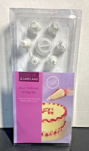 Lakeland Cake Decorating Duo Color Icing Kit new