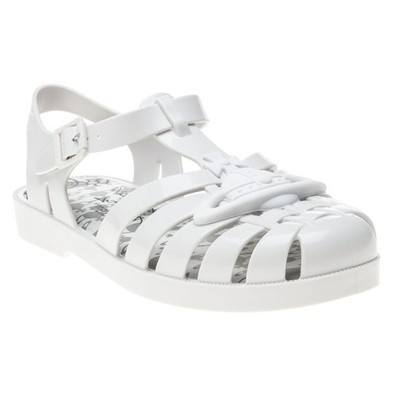 melissa white sandals
