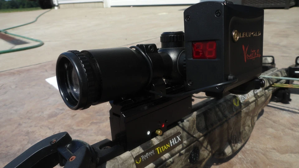 short aluminum crossbow mount bracket leupold Vendetta 2  rangefinder - Image 2 of 4
