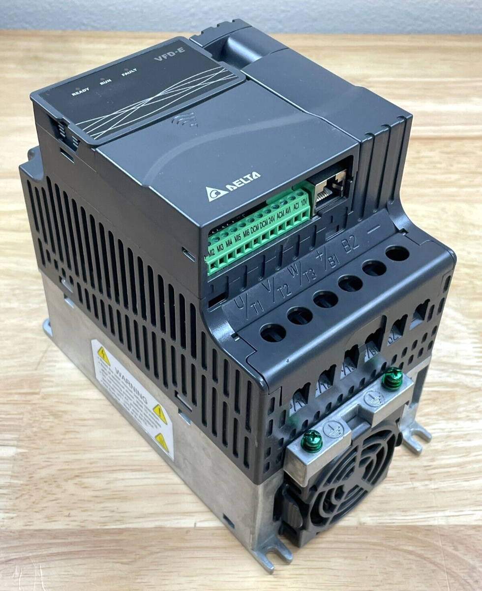 Delta VFD022E23A VFD-E Vector Control Compact Drive | eBay