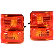 Pair Side Mirror Turn Signal Light Lens For Ford F-150 2013-2014