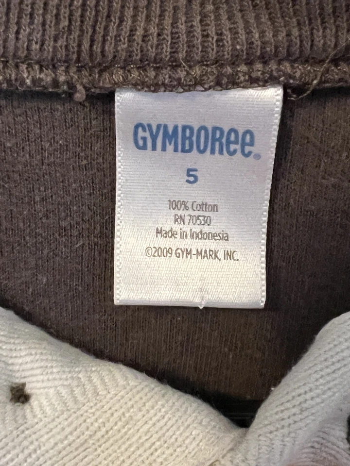 EUC Boys Gymboree Striped 3 Button Sweater, Size 5/6 - Image 3 of 4
