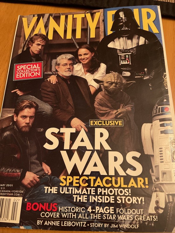 STAR WARS VANITY FAIR Magazine - spectacular collectors issue Feb 2005