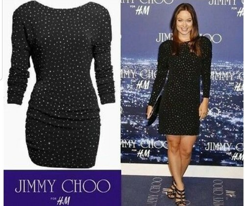 JIMMY CHOO for H\u0026M Ladies Black 