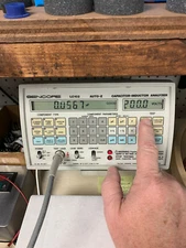 5x Blue Molded Capacitors .056uF 200V 10% - Pre-Owned - Sencore LC102 Verified