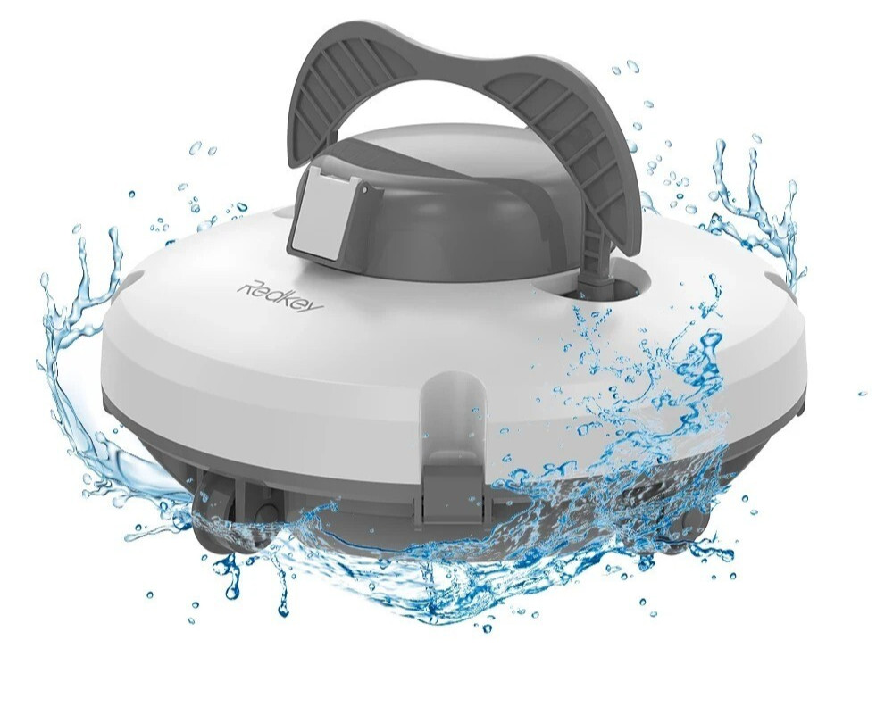 Robot de piscine sans fil pour éliminer le sable et les feuilles du fond