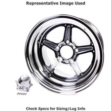 Billet Specialties RS035126155N Street Lite 15"x12" Wheel - Polished
