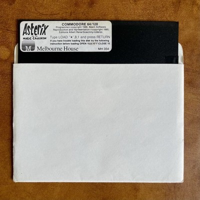   Asterix and the Magic Cauldron (1986) / Commodore 64 C64 Disk / Melbourne