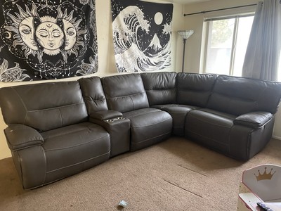 leather sectional couch