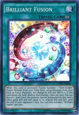1x (LP) Brilliant Fusion - CORE-EN056 - Super Rare - Unlimited Edition  YuGiOh