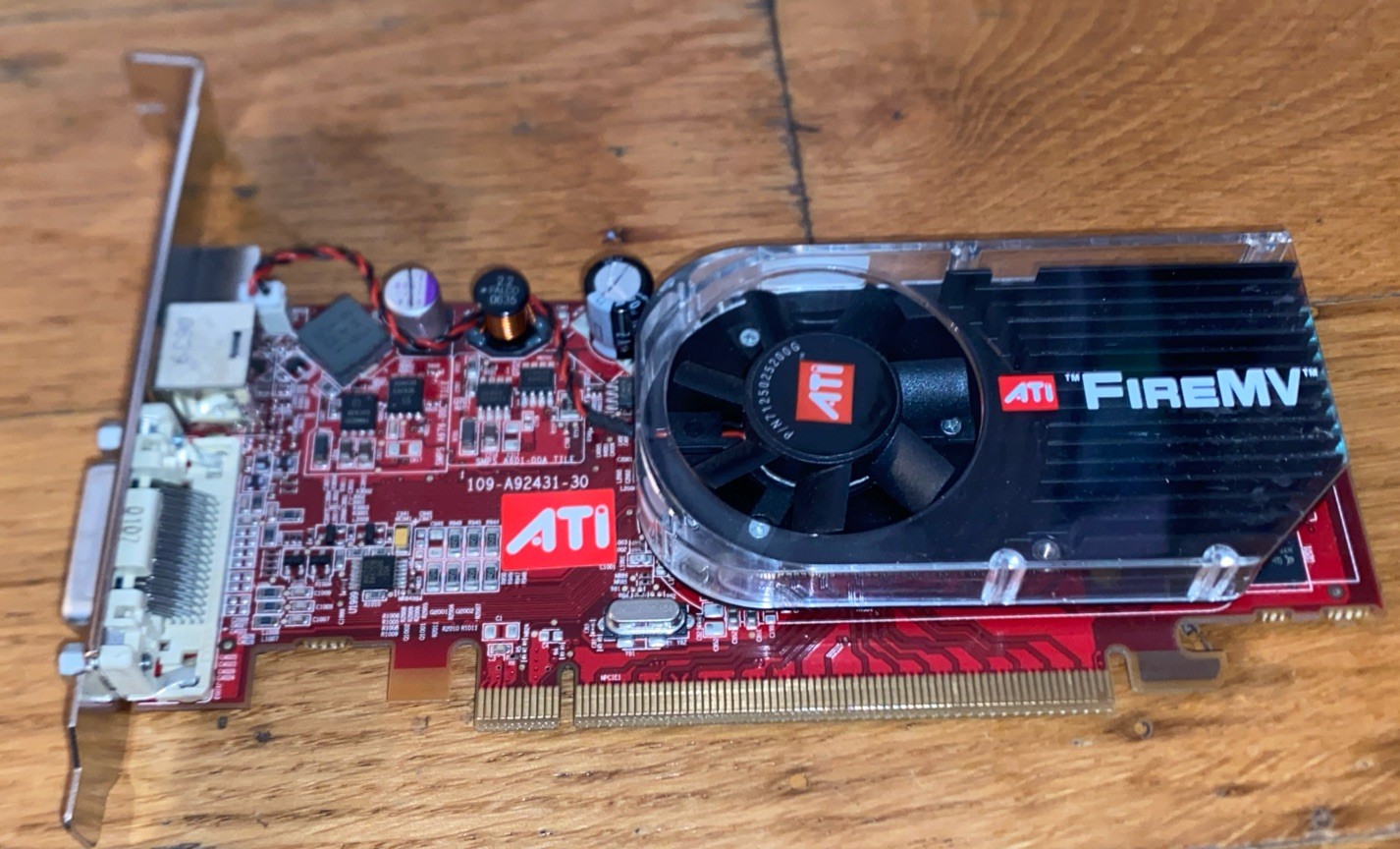 Ati Firemv 2250 Pcie 256Mb Graphics Card Gpu