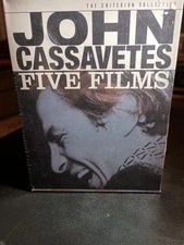 John Cassavetes: Five 5 Films (Criterion, DVD, First Printing, 2004, 8-Disc Set)