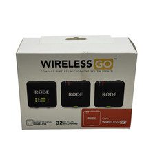 Rode Wireless Microphone GO Gen 3 2-Person Compact Digital Clay 32-bit Recording