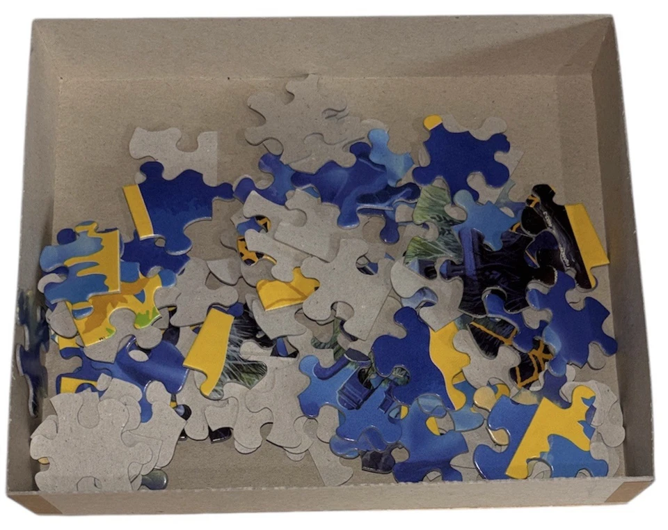 Lote vintage 2 piel de gallina 100 piezas. Rompecabezas Milton MB Bradley Ghost playa/espantapájaros Foto 3 de 4