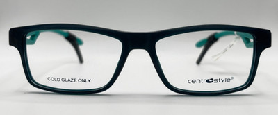 Centrostyle Brille Gestell Blau Rechteckig 52-15 Damen Herren