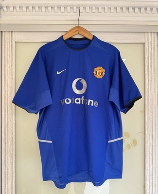 Vintage Manchester United 2002-2003 Third Soccer Jersey Football