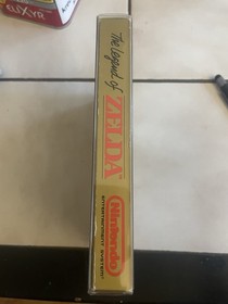 The Legend of Zelda (Nintendo NES, 1985) Europa version PAL Gold