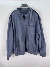 Vintage Towncraft Cafe Racer Bomber Moto Members Only Style Mens XXL Windbreaker