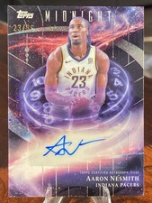 2025-26 Topps Midnight - Stroke of Midnight Aaron Nesmith Auto /35 Jersey Match