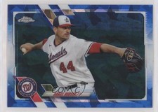 2021 Topps Chrome Update Sapphire Edition Daniel Hudson #US205 3f4
