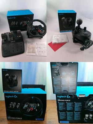 Logitech G29 Driving Force Lenkrad + Pedale + Shifter Set für PS5/PS4/PC