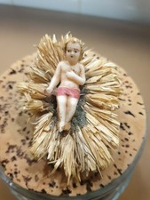 Enfant Jésus Creche Noël Santon Ancien 4 cm Devineau 