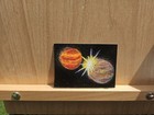 ACEO Original Space Planet #1 Oil Pastel & Acrylic  Glitterarcadestudio — photo 4
