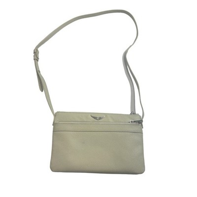 Zadig & Voltaire NWT Flaw Stella Wings Leather Crossbody Bag in Flash MSRP $328