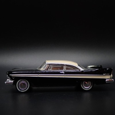 1957 PLYMOUTH BELVEDERE BLACK 1/64 SCALE COLLECTIBLE DIORAMA