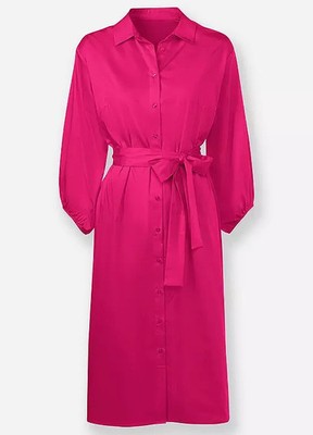 Heine Midi Shirt Dress - Size 14 - LB 2233
