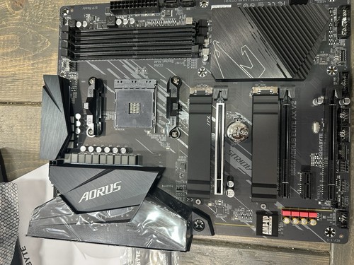GIGABYTE B550 AORUS ELITE AX V2 AM4 AMD B550 ATX płyta główna z podwójnymi gniazdami M.2 - Zdjęcie 6 z 6